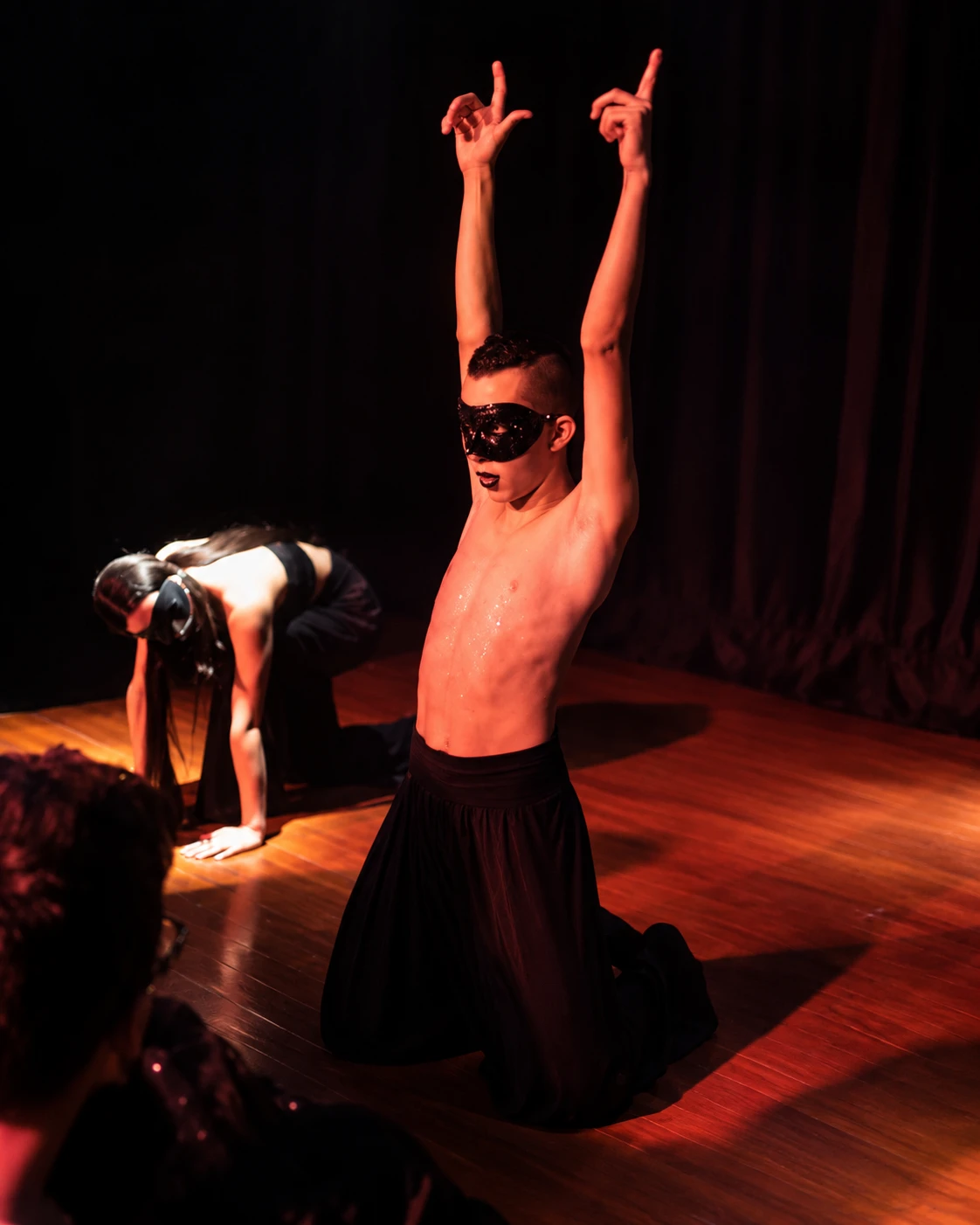 Registro escénico de una experiencia teatral de Funtemilla.